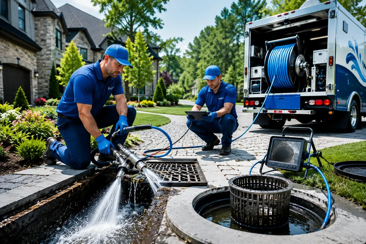 Local outdoor drain cleaning professionals in Poole, KY